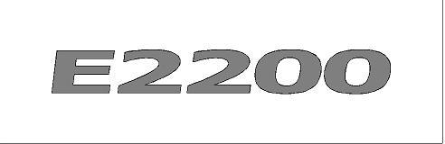 E2200 matrica (M1)