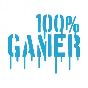 100% Gamer matrica (M1) /EU-HU/