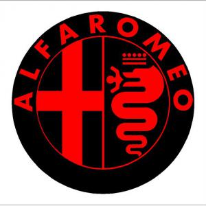Alfa Romeo felni/dísztárcsa matrica szett