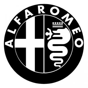 Alfa Romeo logó matrica (M1)