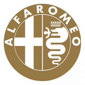 Alfa Romeo logó matrica (M2)