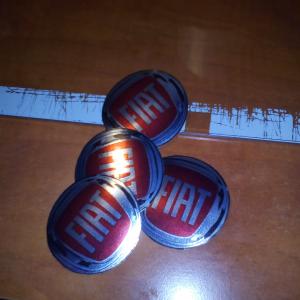 Fiat felni/dísztárcsa (II. típus) matrica szett /EU-HU/