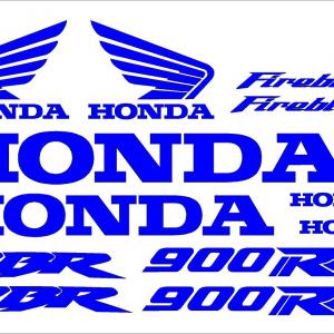 Honda CBR 900RR fireblade matrica szett gyári méret!