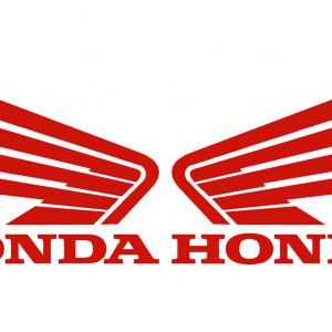 Honda szárnyas matrica V.2