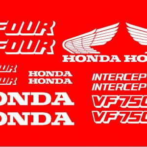Honda VF 750F INTERCEPTOR matrica szett