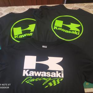 Kawasaki Racing póló (L-es)