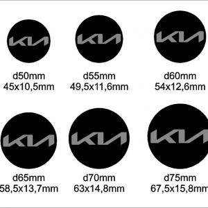 Kia felni/dísztárcsa matrica szett (2021) /EU-HU/