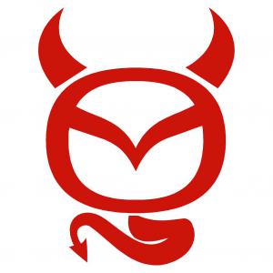 Mazda ördög matrica (M0) /EU-HU/