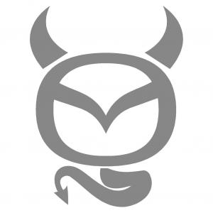 Mazda ördög matrica (M0) /EU-HU/