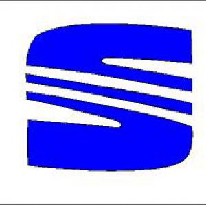 Seat S logó matrica (M1) /EU-HU/