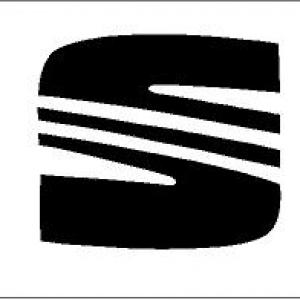 Seat S logó matrica (M1) /EU-HU/