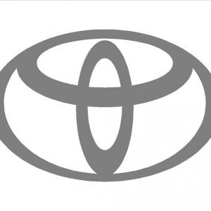Toyota logó (ovális) (M3)