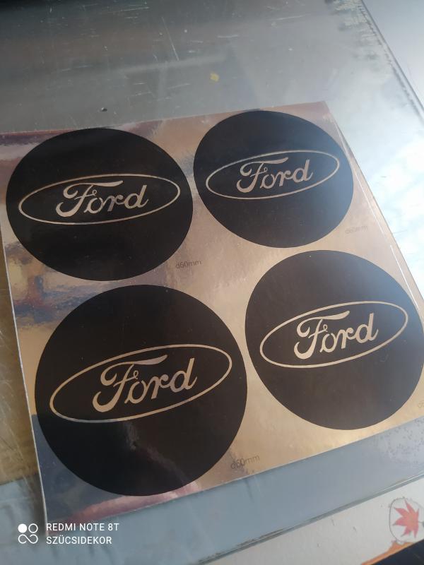 Ford felni/dísztárcsa matrica szett (digit, kör)