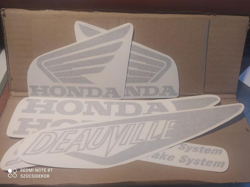 Honda NT 650 matrica szett /ezüst/