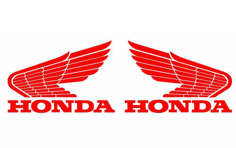 Honda szárnyas matrica /régi/