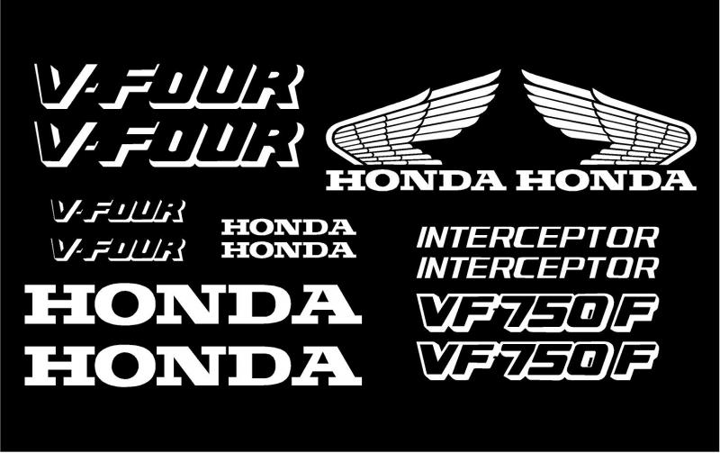 Honda VF 750F INTERCEPTOR matrica szett