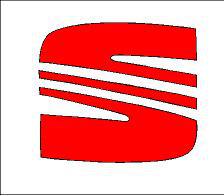 Seat S logó matrica (M1)