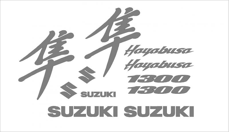 Suzuki Hayabusa 1300 matrica szett