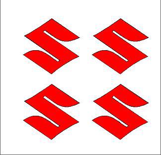 Suzuki (S) felni/dísztárcsa matrica szett /EU-HU/