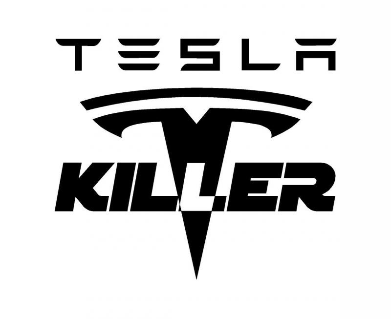 Tesla killer matrica V.2 (M1) /EU-HU/