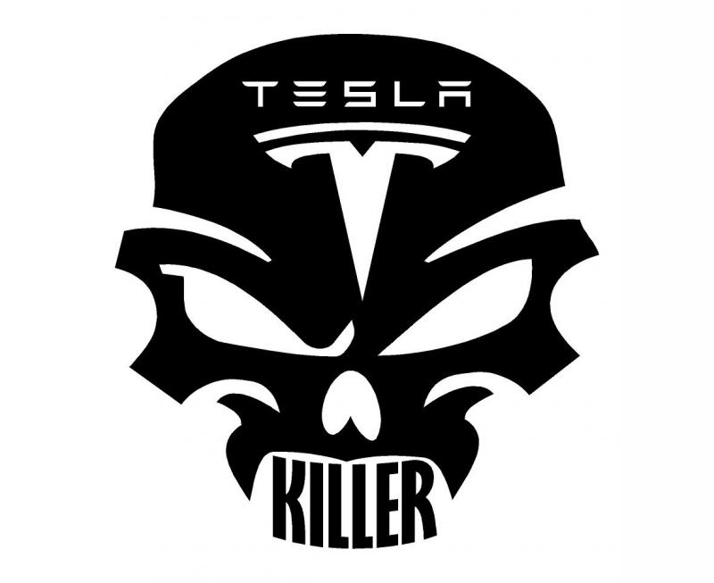 Tesla killer matrica V.4 (M1) /EU-HU/