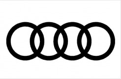 Audi logó karika matrica (M1) 2020