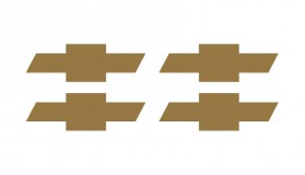 Chevrolet dísztárcsa matrica szett /EU-HU/