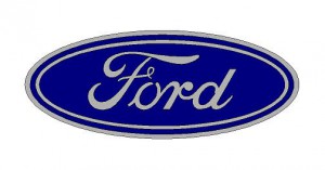 Ford logó matrica (ovális, V.2.) (M1) /EU-HU/