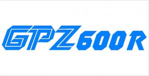GPZ 600R matrica (M1) /EU-HU/