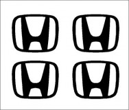 Honda felni/dísztárcsa matrica szett V.1 /EU-HU/