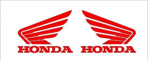Honda szárnyas matrica V.1