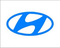 Hyundai logó matrica (ovális) (M1) /EU-HU/