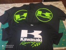 Kawasaki Racing póló (M-es)