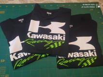 Kawasaki Racing póló (XL-es)