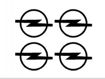 Opel felni/dísztárcsa matrica szett V.1. /EU-HU/