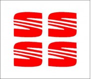 Seat felni/dísztárcsa matrica szett /EU-HU/