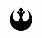 Star Wars lázadók matrica (M1) /EU-HU/
