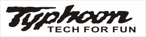 Typhoon matrica /Piaggio, Gilera/ (M1) /EU-HU/