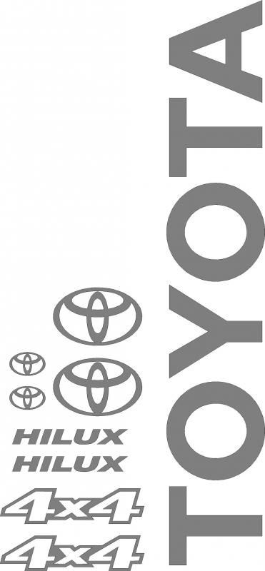 Toyota Hilux matrica szett