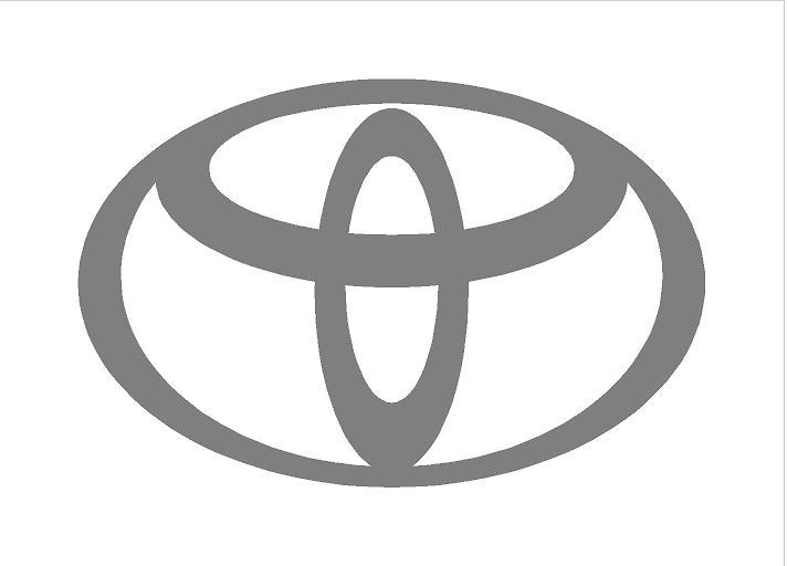 Toyota logó (ovális) (M1) /EU-HU/