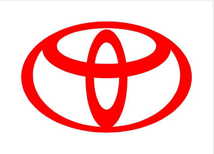 Toyota logó (ovális) (M2) /EU-HU/