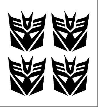 Transformers Álcák felni/dísztárcsa matrica szett