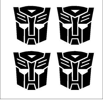 Transformers Autobot felni/dísztárcsa matrica szett /EU-HU/