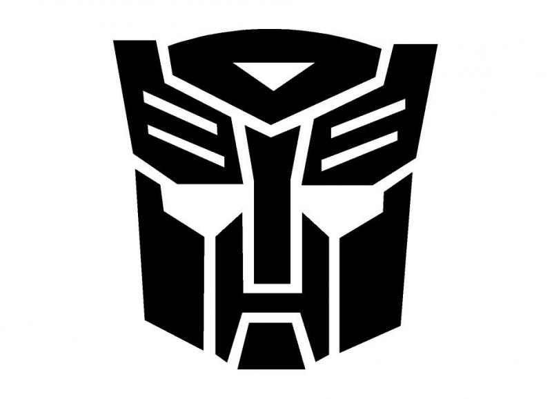 Transformers Autobot matrica (M1) (Pólóra vasalható) /EU-HU/