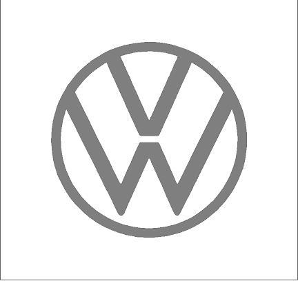 Volkswagen logó matrica 2020 (M1) /EU-HU/
