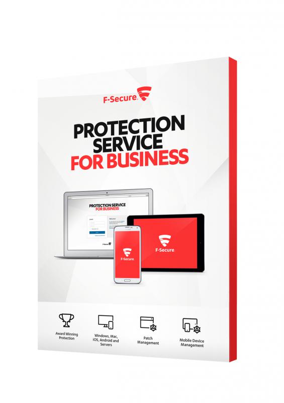 F-Secure PSB PREMIUM, Computer Protection, Server-, Mobile Security 100-499 felhasználóig 1 évre