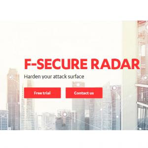 F-Secure Radar sebezhetőség audit megoldás