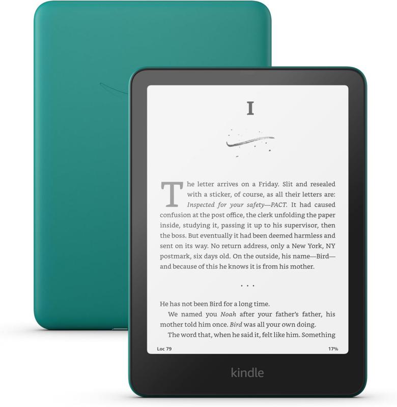 Amazon Kindle PaperWhite 12th (2024) 32 GB Ebook olvasó Reklámmentes Signature Edition Jade
