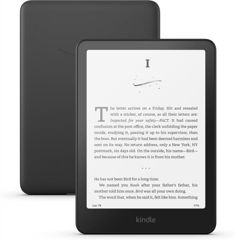 Amazon Kindle PaperWhite 6 (2024) 16 GB Ebook olvasó Reklámmentes Fekete