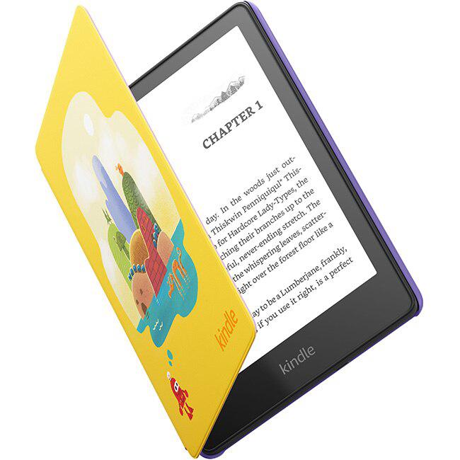 Amazon Kindle PaperWhite Kids 5 (2021) 8 GB Ebook olvasó + Robot Dreams Smart védőtok